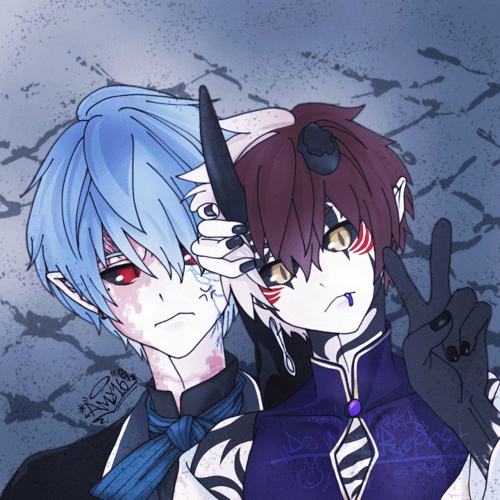 グラビテと氷雪の悪魔アリスティード